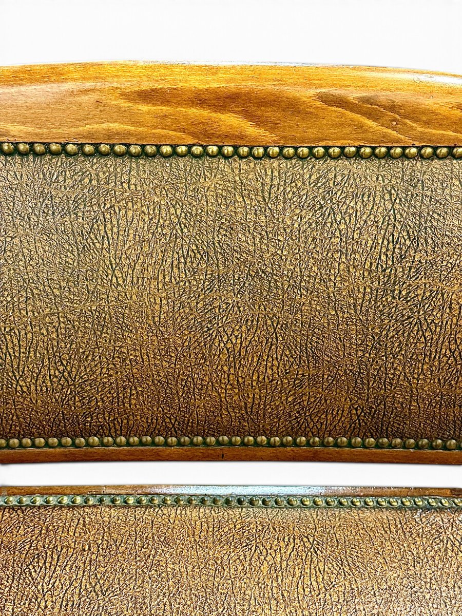 French Baumann Art Deco Bentwood Two-seater Settee, Circa 1920-photo-1