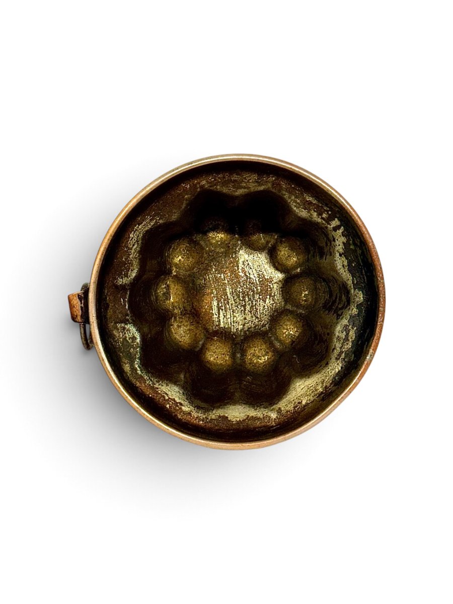 Pair Of 19th Century French Copper Canelé Cake Molds-photo-6