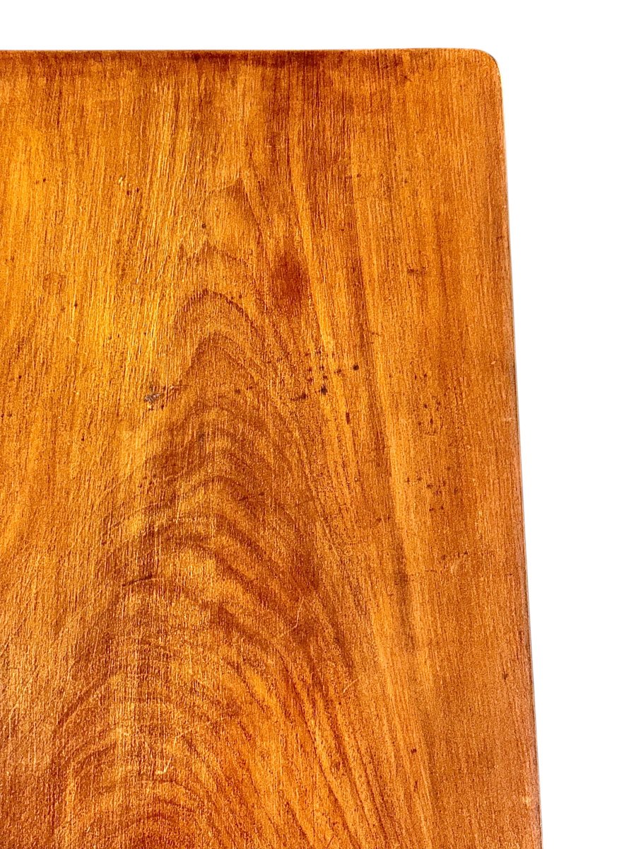 19th-century English Drop-leaf Table With Bobbin-turned Base-photo-3