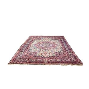 Exceptionnel et Large Antique Tapis Persan Kirman