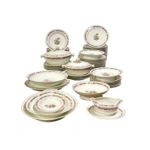 Dinner Service In Limoges Porcelain By Raynaud & Cie