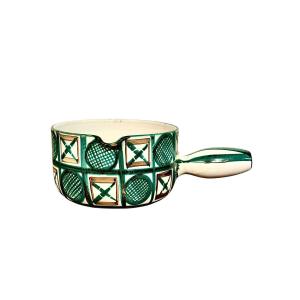 Casserole en céramique Robert Picault, Vallauris France, Circa 1960