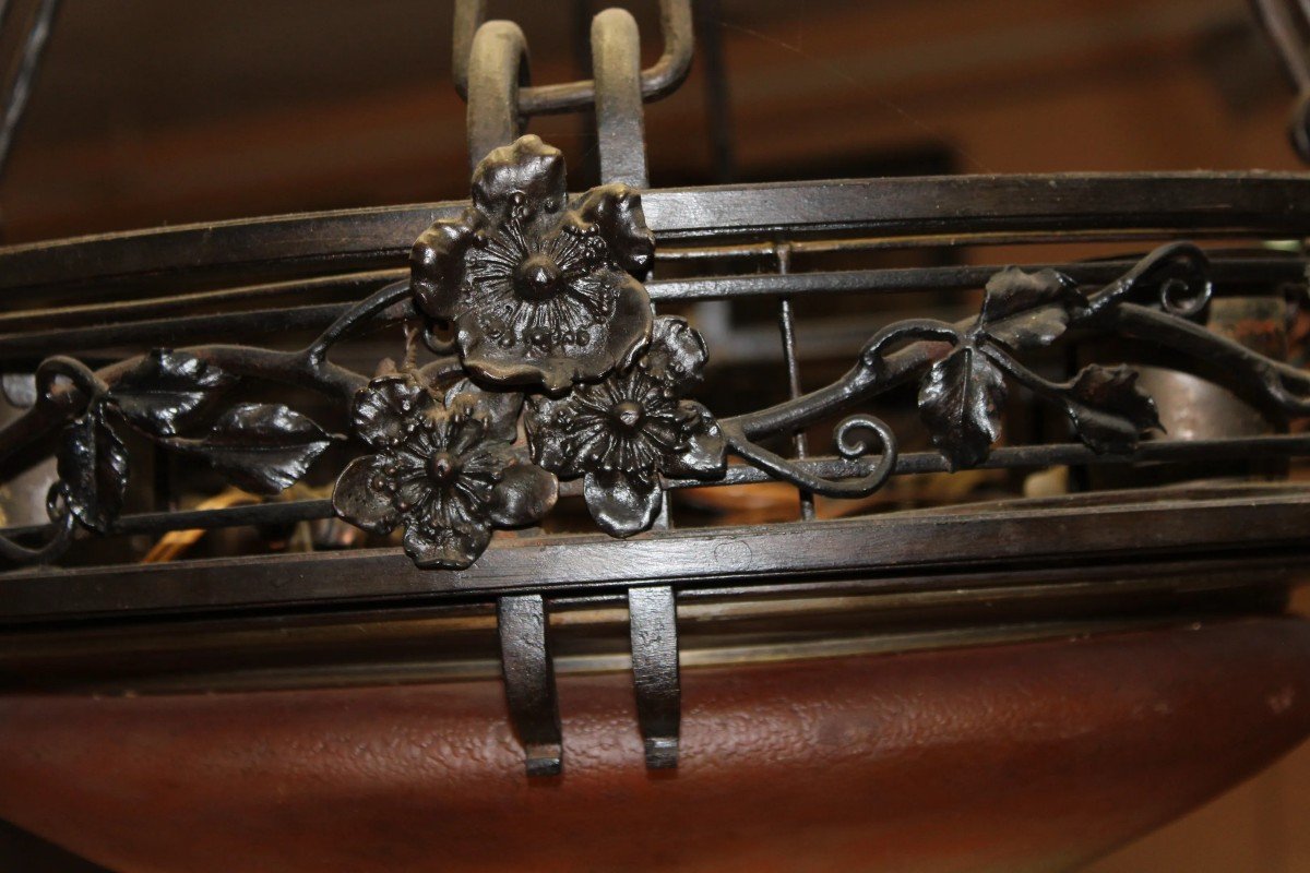 Grande Suspension Art Deco-photo-2