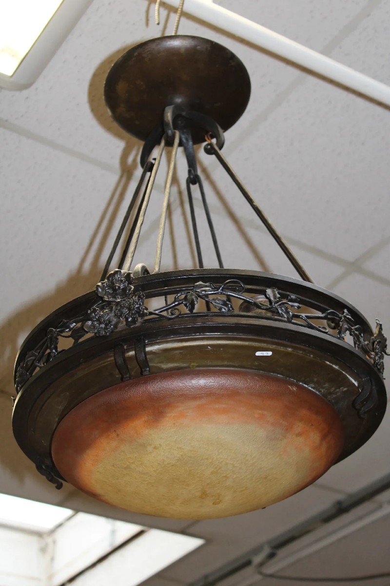 Grande Suspension Art Deco