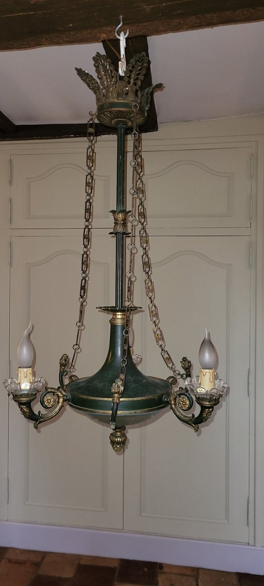 Empire Style 4 Light Pendant Lamp-photo-2