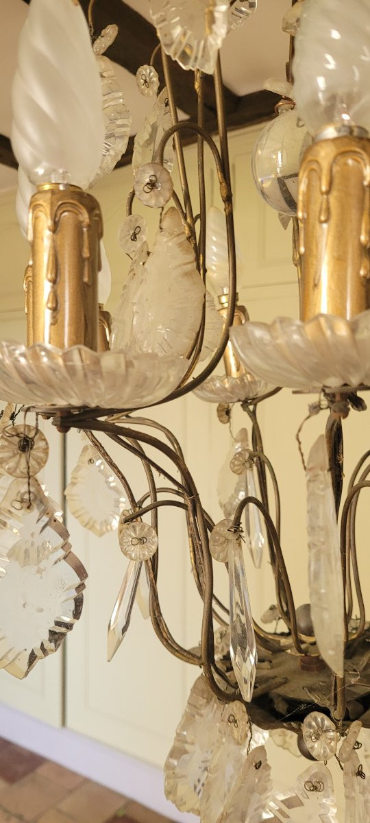 8-light Cage Chandelier-photo-2