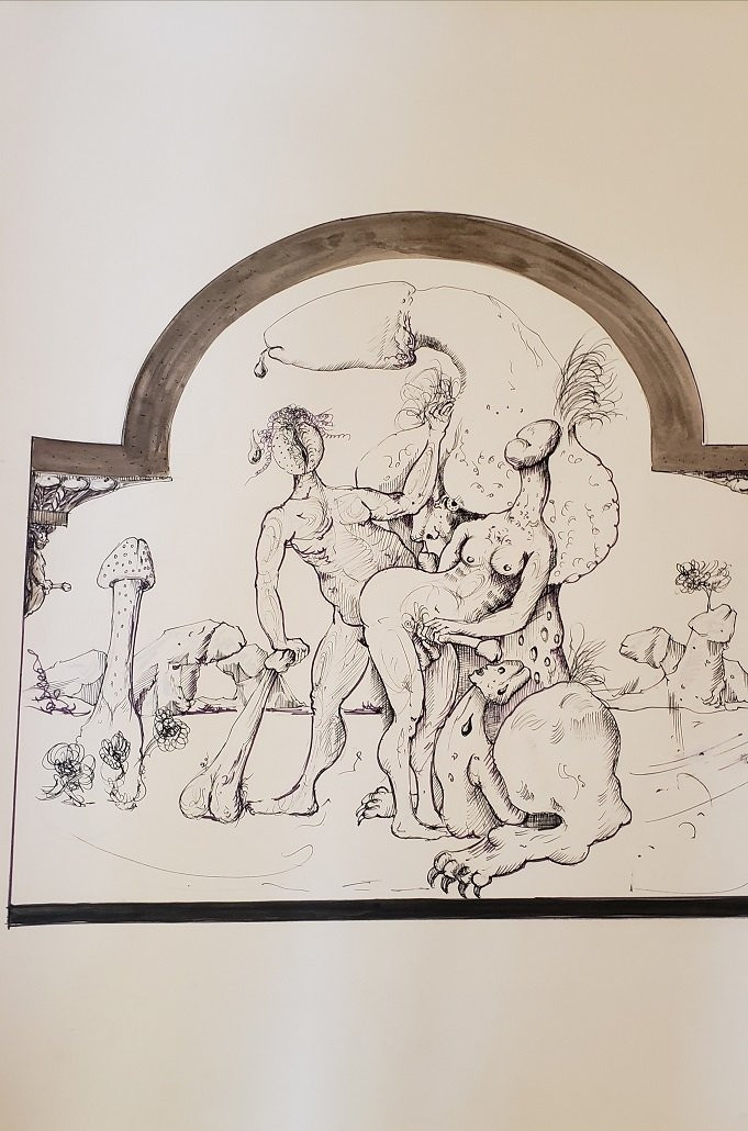 Batch Of Bawdy Lithographs Inspired By Dali-photo-2