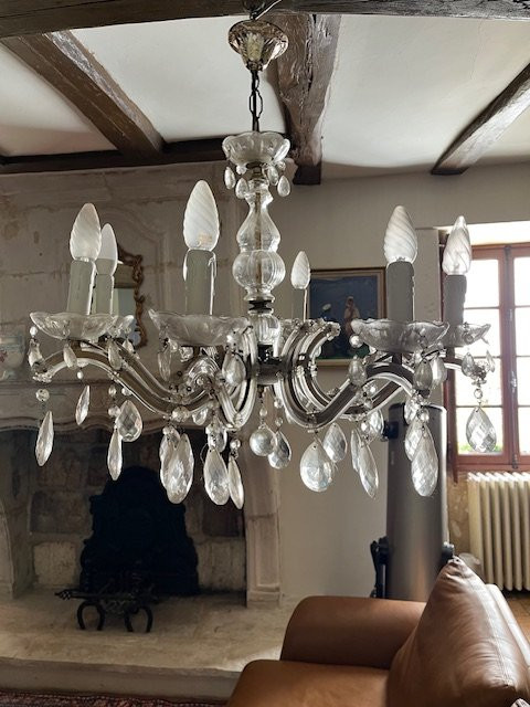 8-light Tassel Chandelier-photo-3