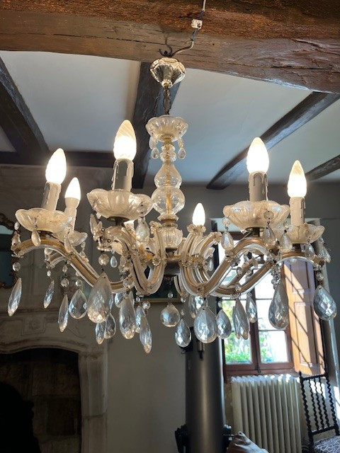 8-light Tassel Chandelier-photo-2