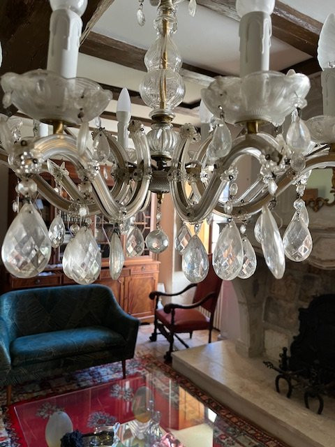 8-light Tassel Chandelier-photo-2