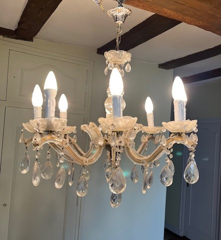 8-light Tassel Chandelier