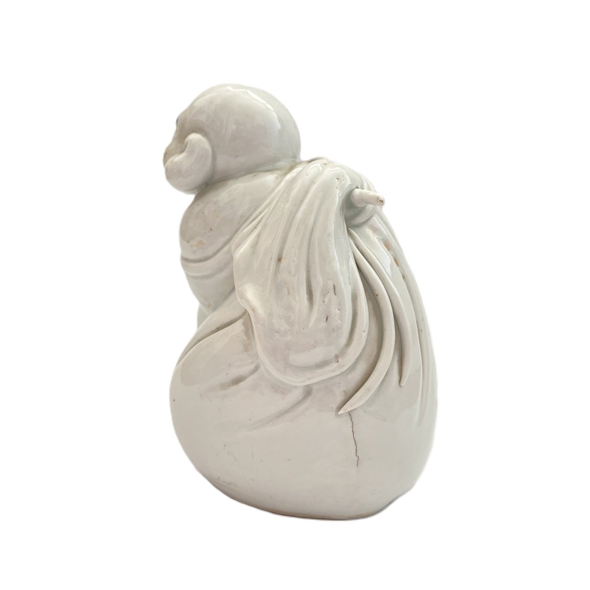 Okimono Statue Porcelain Hirado Japan Meiji-photo-3