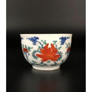 Cup Porcelain From Japan Arita Kakiemon 17/18 Th C