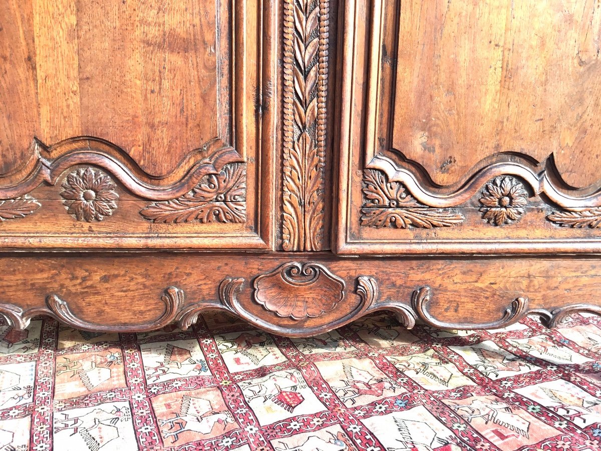 Armoire De Mariage Louis XV Normande époque 18ème -photo-6