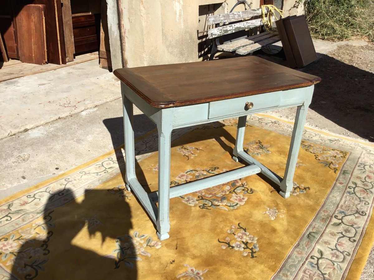 Table D’entre Deux Directoire En Noyer époque 18ème 