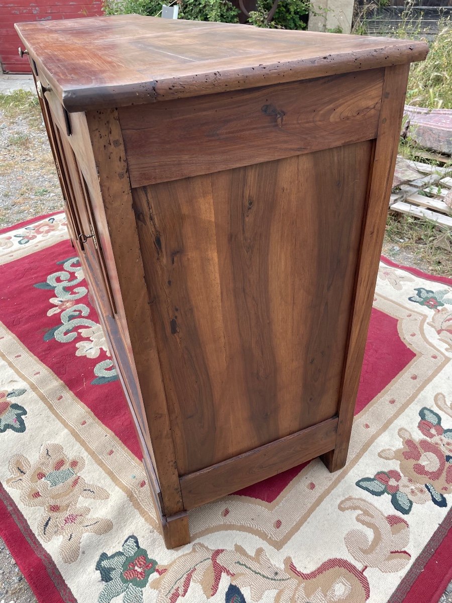 Sideboard Buffet, Louis Philippe, In, Walnut Period 19m-photo-7