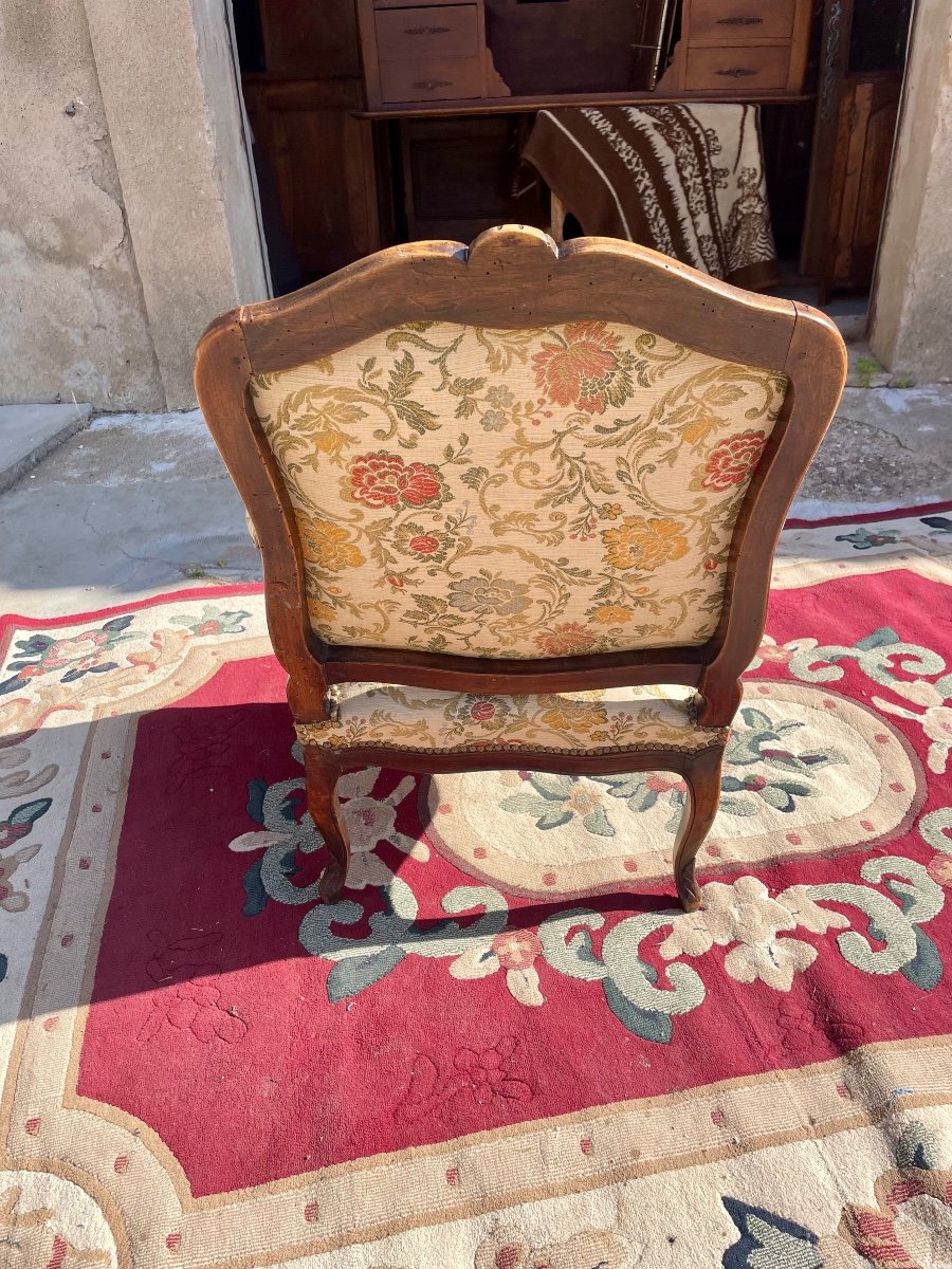 Fauteuil, Louis XV, En Noyé D époque XVIIIem.siècle -photo-5