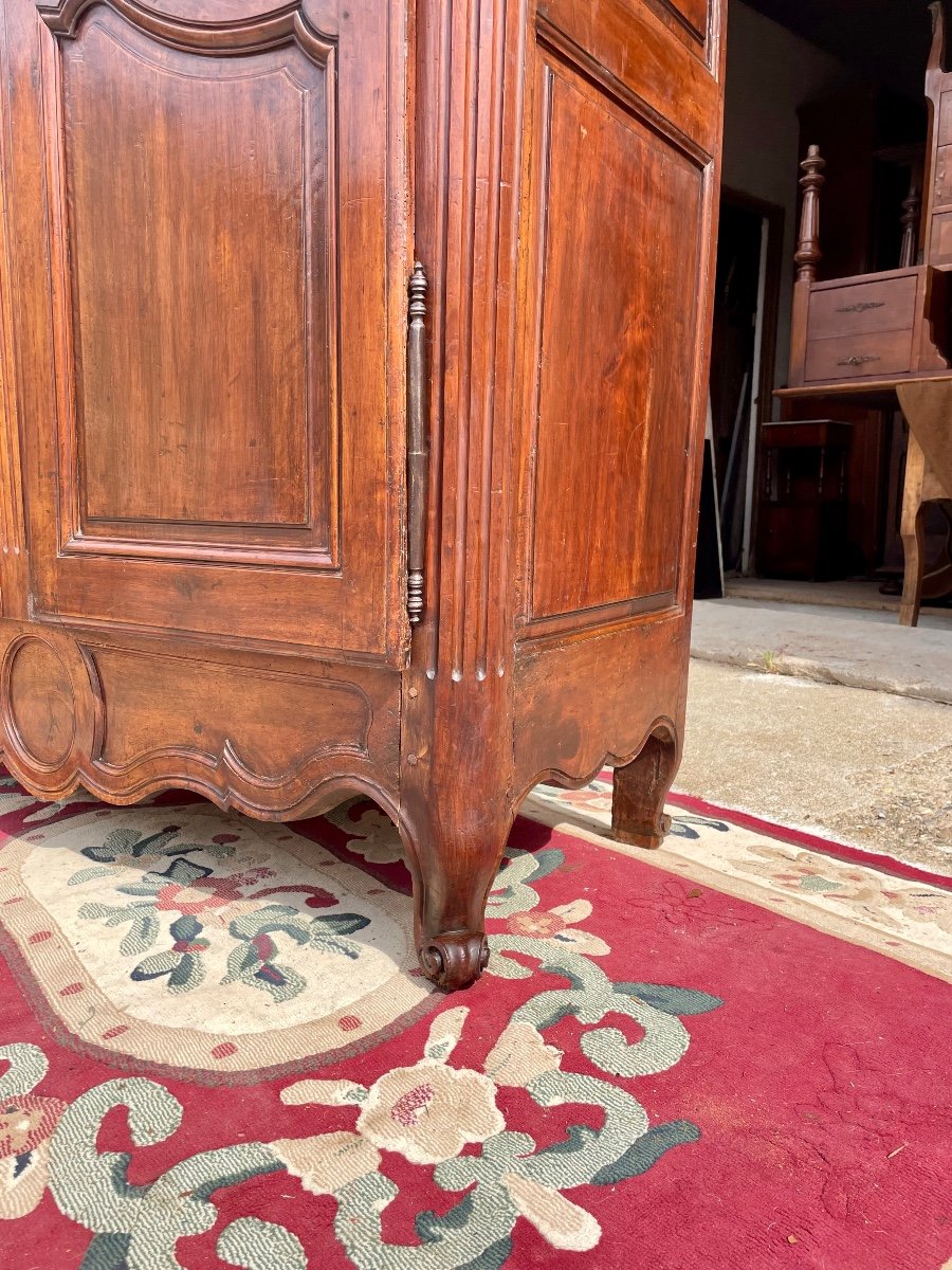 Armoire,, Provençale Louis XV, Chapeau De Gendarme Du XVIIIe Siècle-photo-5