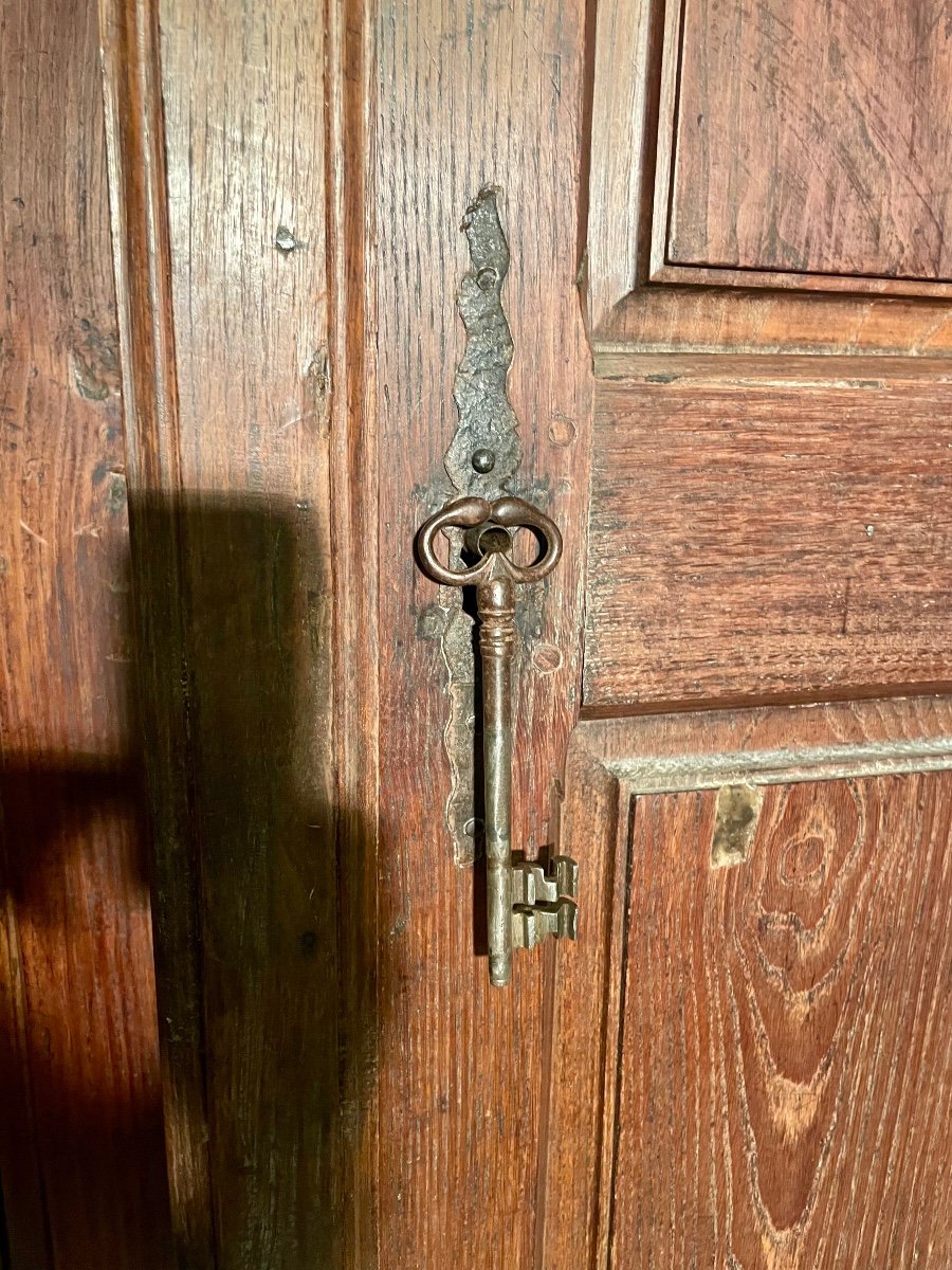 Armoire,,,, De Château, Louis XIII , En Chêne D époque XVIIem Siècle -photo-5