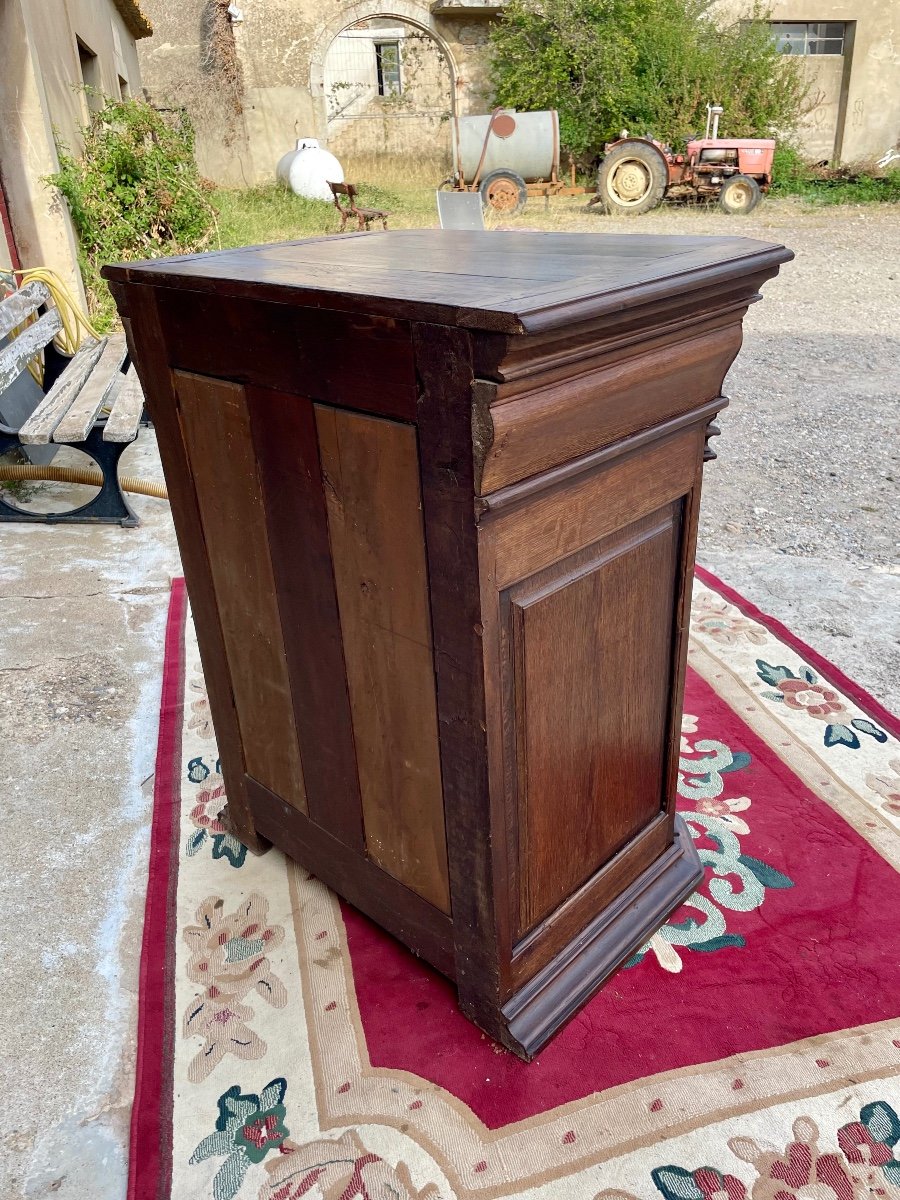 Confiturier Boiserie, Régence En Chêne D’époque 18em Siècle -photo-5