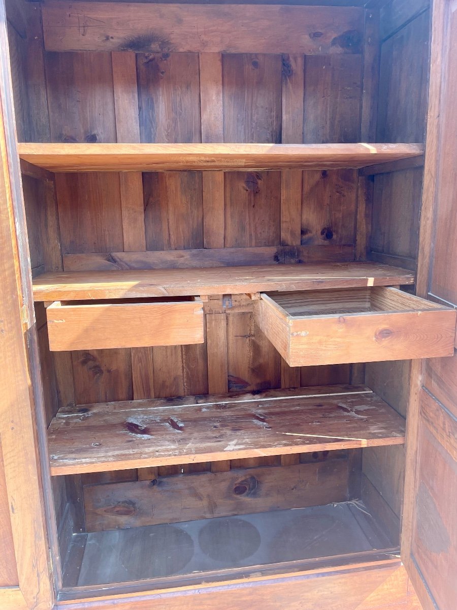Armoire Directoire En Noyer D époque XVIIIem Siècle.-photo-3