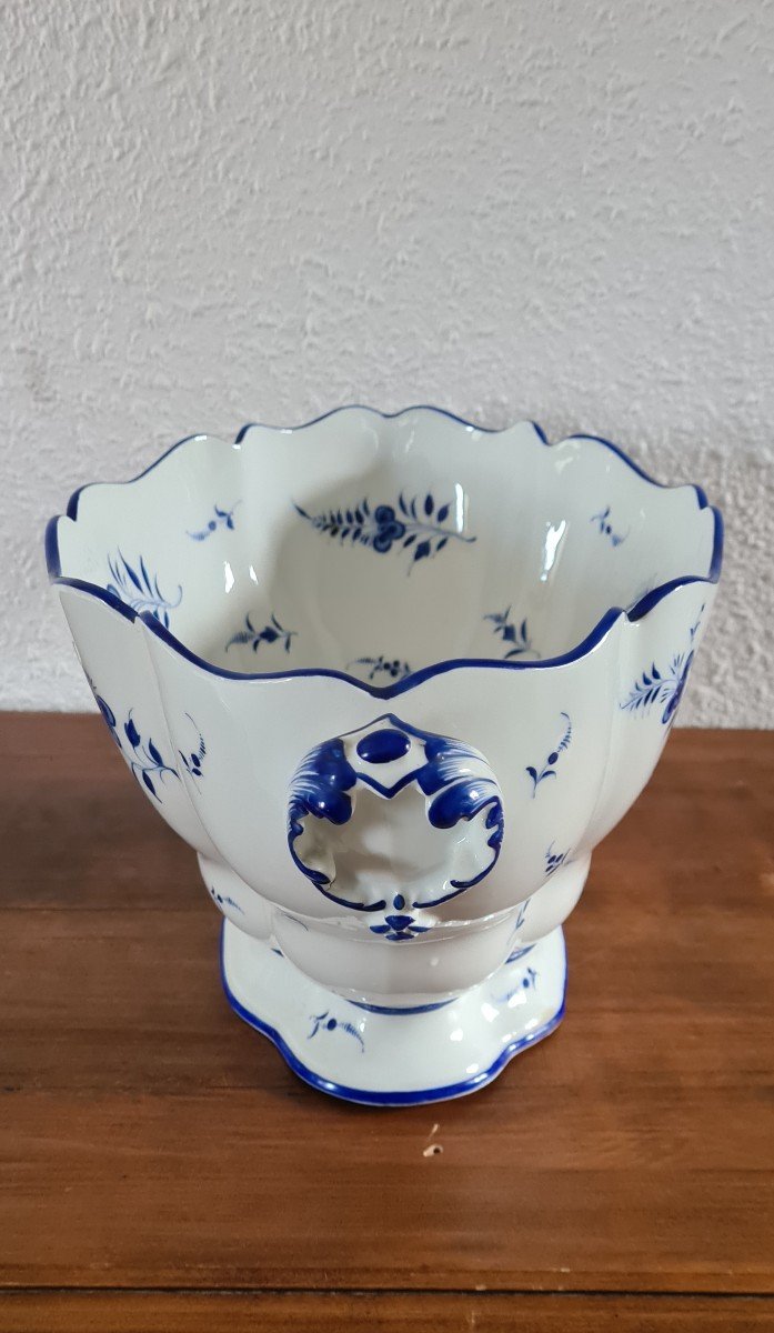 Jardiniere En Faience De Delft époque XIXé -photo-2