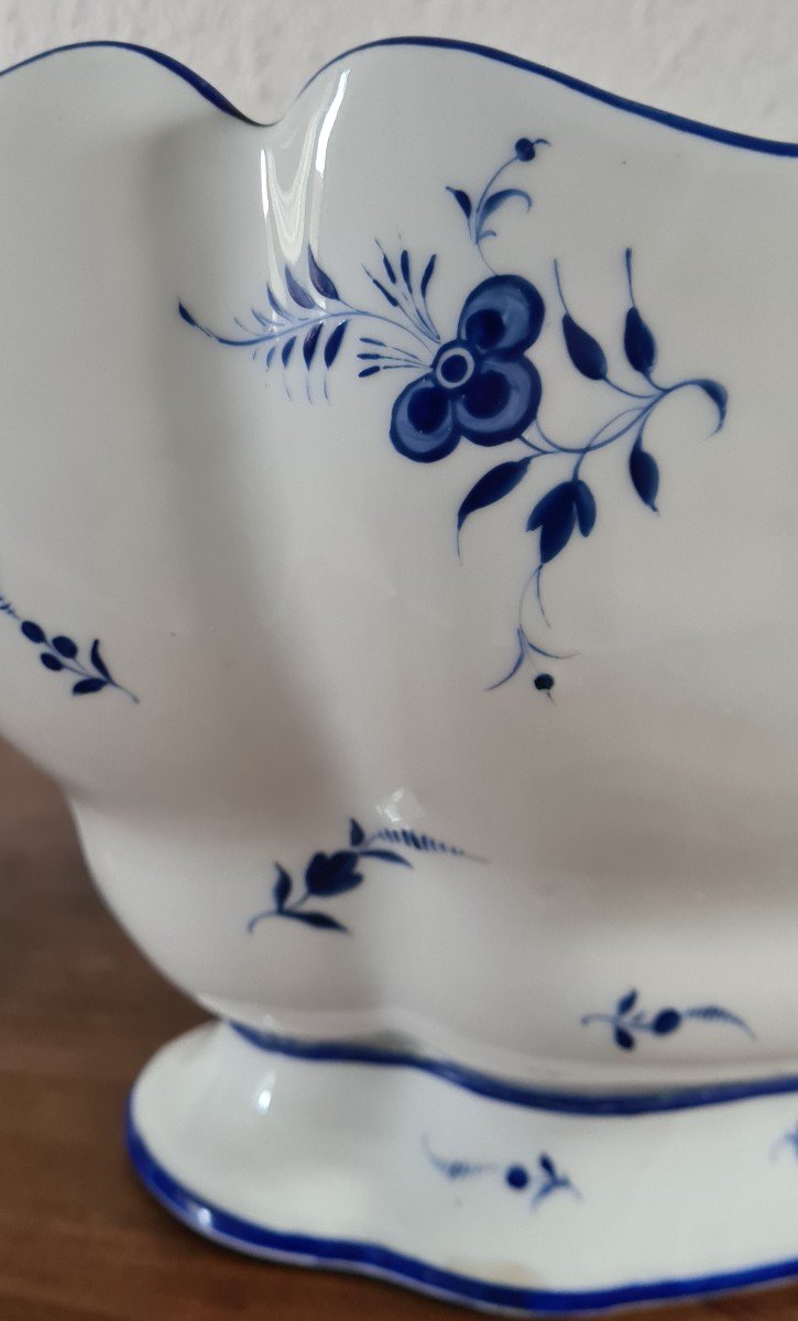 Jardiniere En Faience De Delft époque XIXé -photo-1