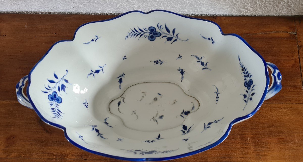 Jardiniere En Faience De Delft époque XIXé -photo-2