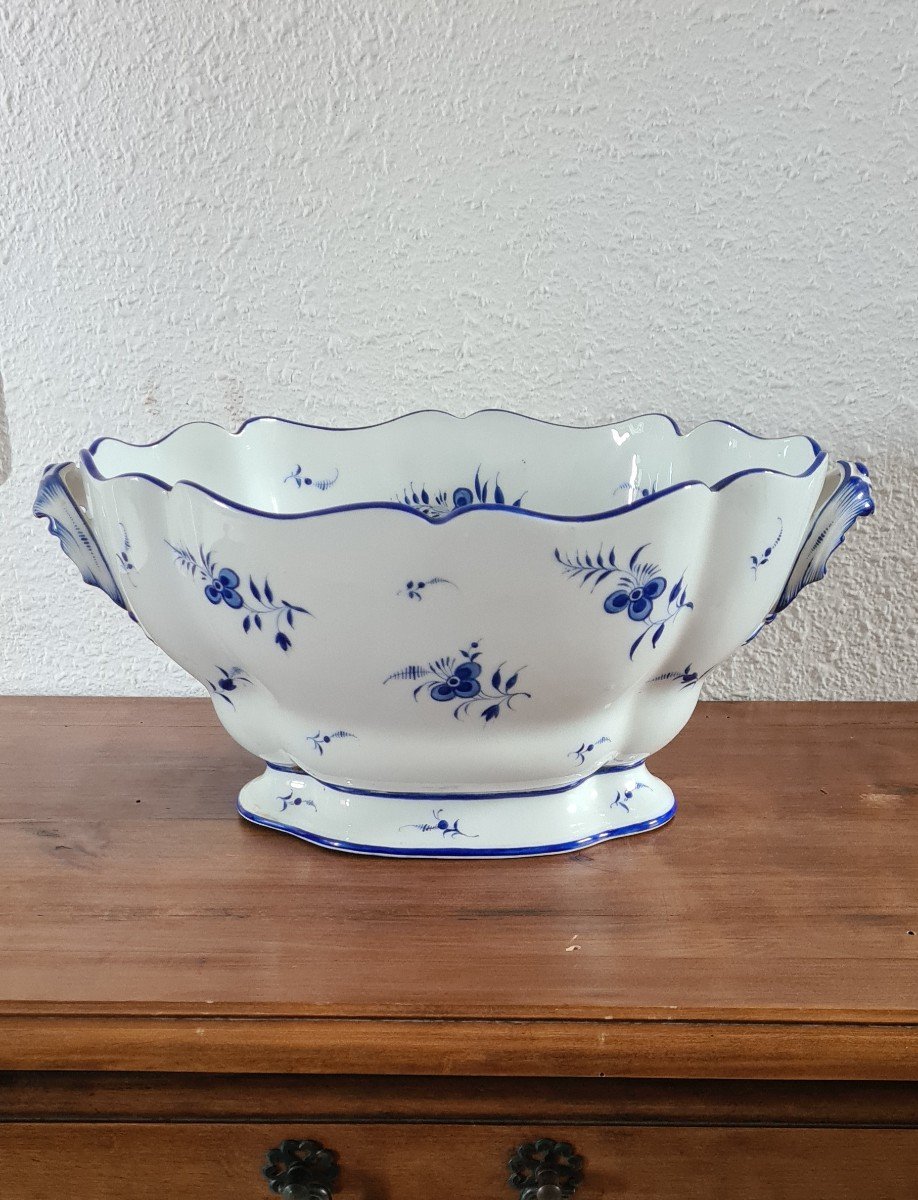 Jardiniere En Faience De Delft époque XIXé 