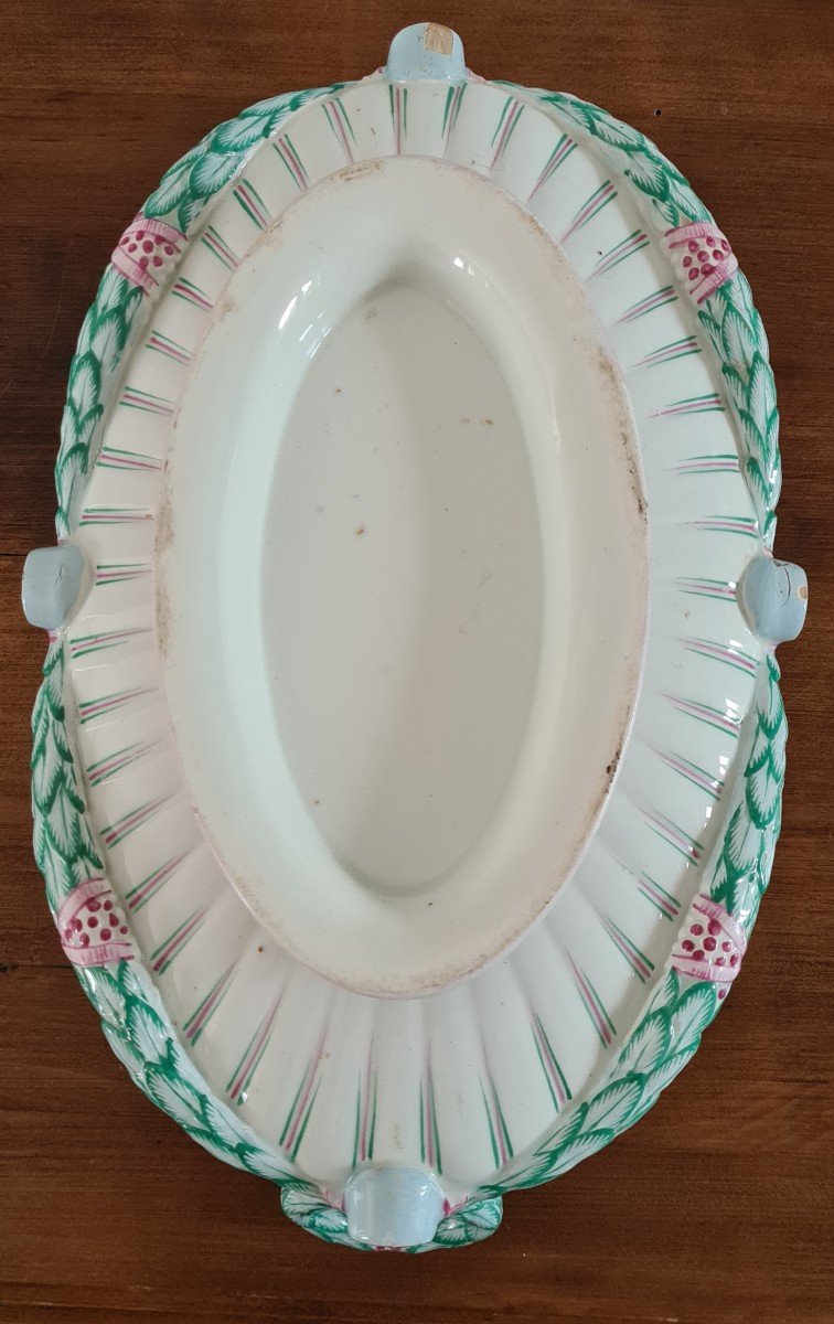 19th Century Lunéville Earthenware Planter-photo-3