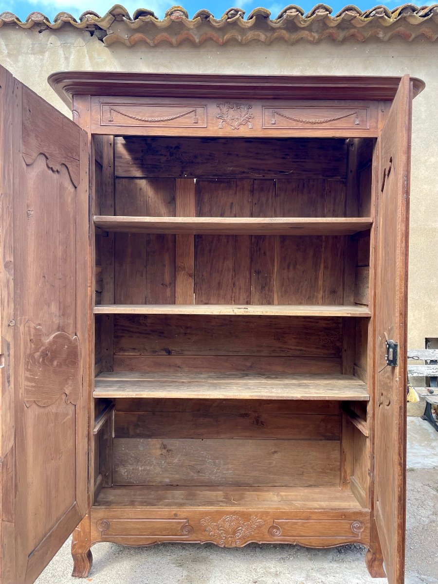 Armoire,,,,, Louis XV, En Chêne Blond D’époque, XVIIIem Siècle -photo-1