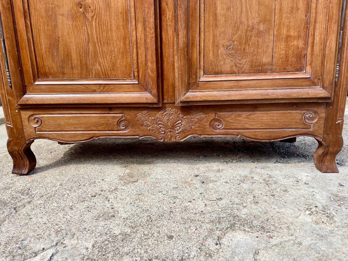 Armoire,,,,, Louis XV, En Chêne Blond D’époque, XVIIIem Siècle -photo-5