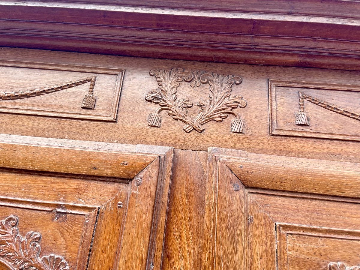 Armoire,,,,, Louis XV, En Chêne Blond D’époque, XVIIIem Siècle -photo-7