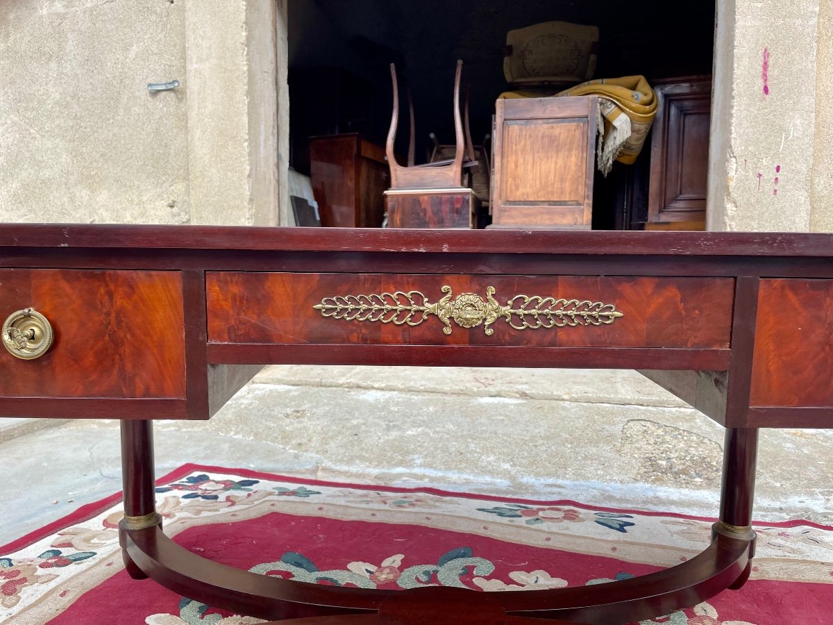 Bureau Empire, En Acajou D’époque, 1900-photo-1