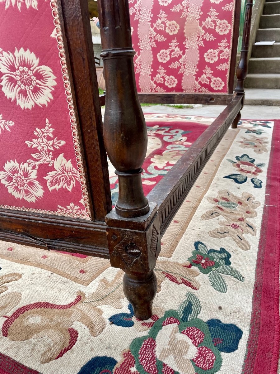 Bed, Bench, Louis XVI Provençale From The 18th Century. -photo-8