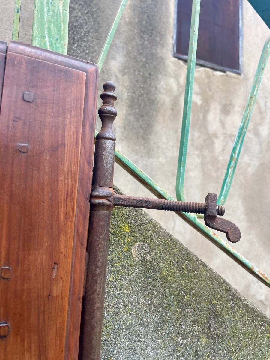 Paire De Portes Louis XV En Merisier D époque XVIIem Siècle.-photo-5