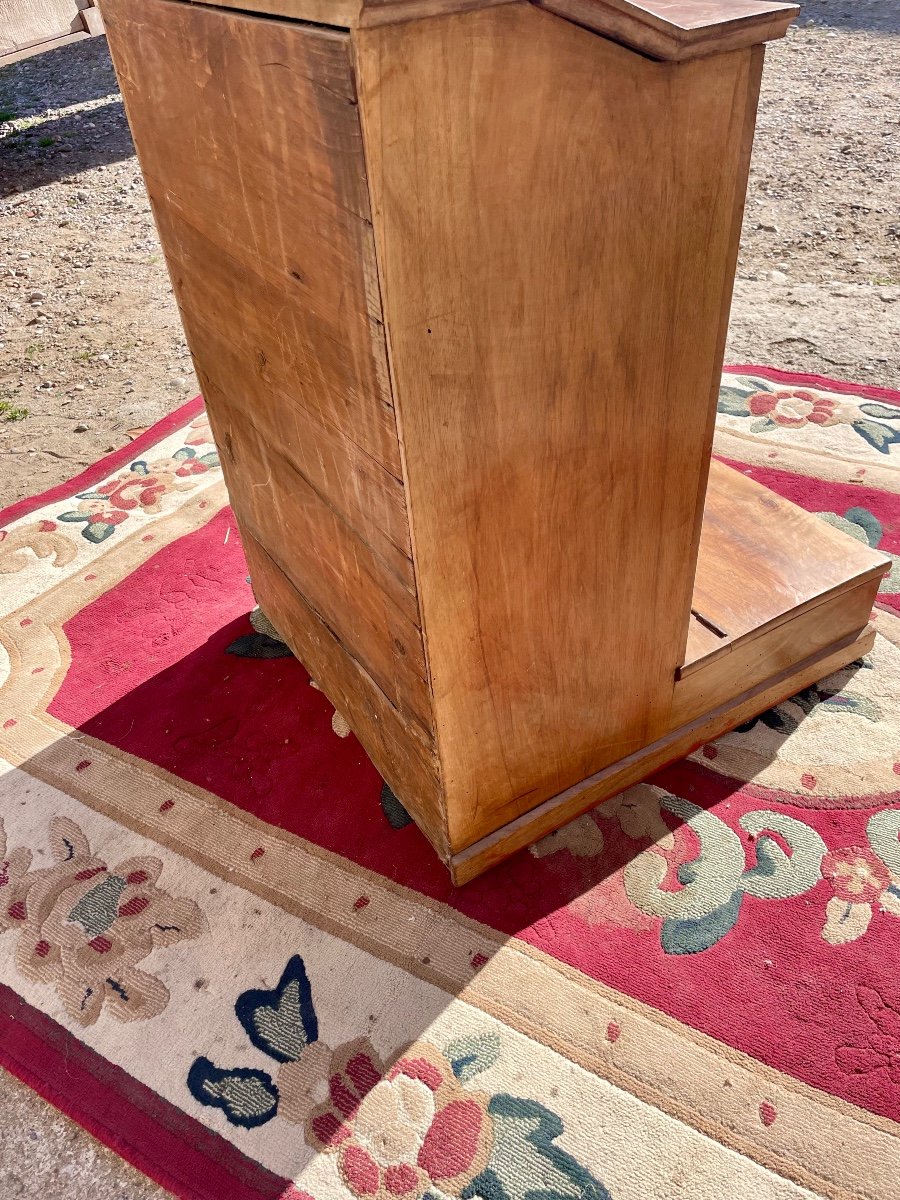 Oratoire Directoire En Noyer D époque XVIIIem Siècle.-photo-1