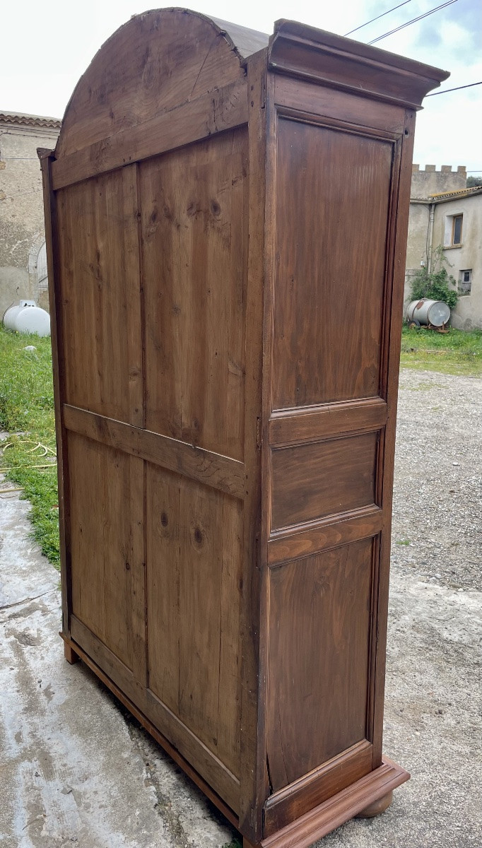 Armoire, Chapeau De Gendarme, Louis XIV Boiserie , D époque XVIIIem Siècle.-photo-7