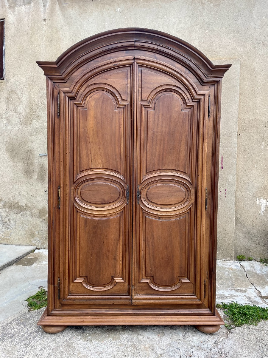 Armoire, Chapeau De Gendarme, Louis XIV Boiserie , D époque XVIIIem Siècle.