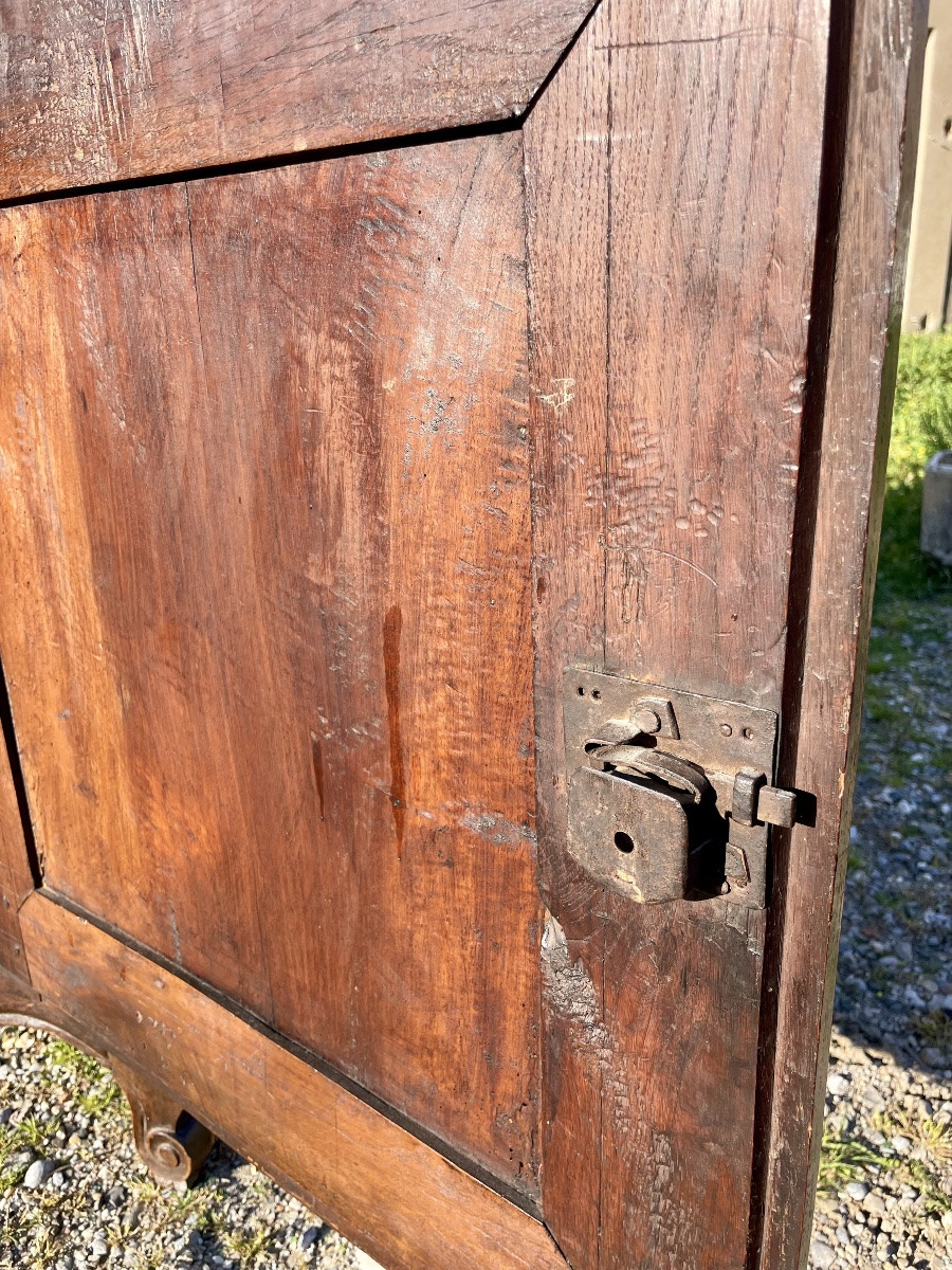 Homme Debout Avec Porte à Fusils Sur Le Côté Louis XV. En NoyerXVIIIem Siècle -photo-8