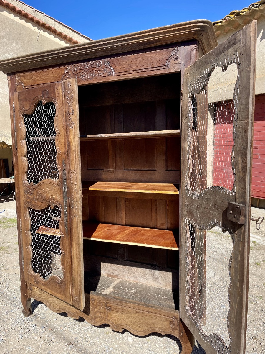  Library,,,, Wedding Grill, Louis XV, In Oak, 18th Century -photo-2