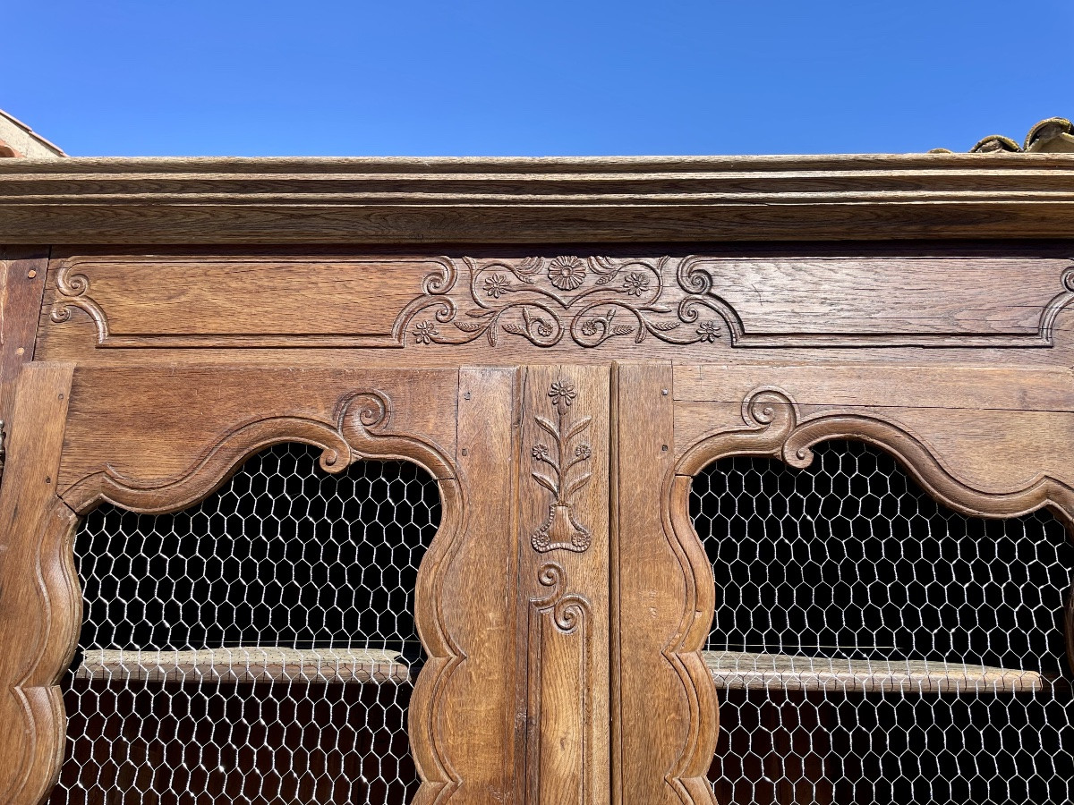  Library,,,, Wedding Grill, Louis XV, In Oak, 18th Century -photo-5
