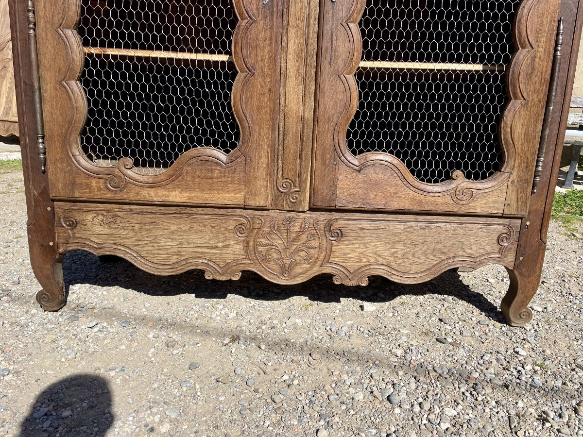  Library,,,, Wedding Grill, Louis XV, In Oak, 18th Century -photo-8