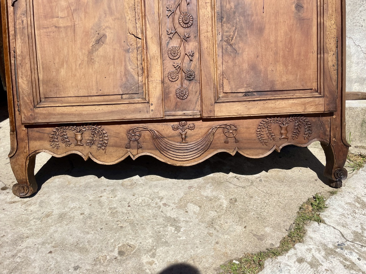 Façade D’armoire Provençale Boiseries, Louis, XV époque XVIIIem Siècle.-photo-3