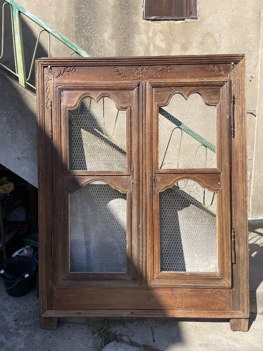 Front, Front Of A Wire Cabinet With Woodwork, Louis XIV Period, 17th Century -photo-1