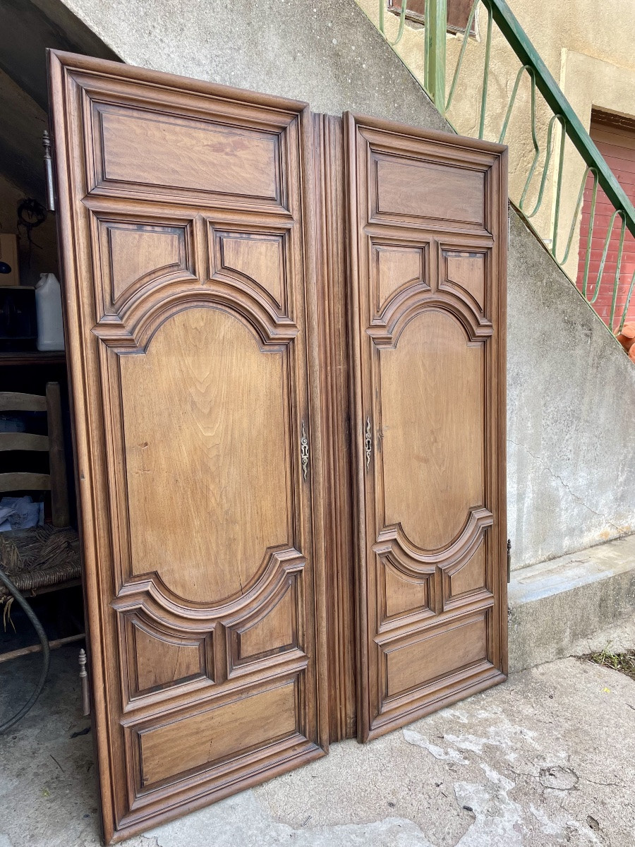 Pair Of Louis XIV Doors, 17th Century-photo-3