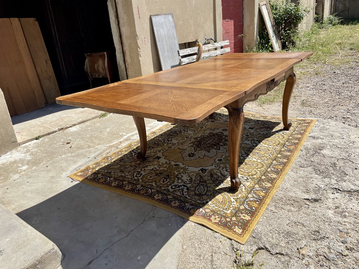 Table de salle à manger, provençale Louis XV, d’époque XIXE siècle -photo-2