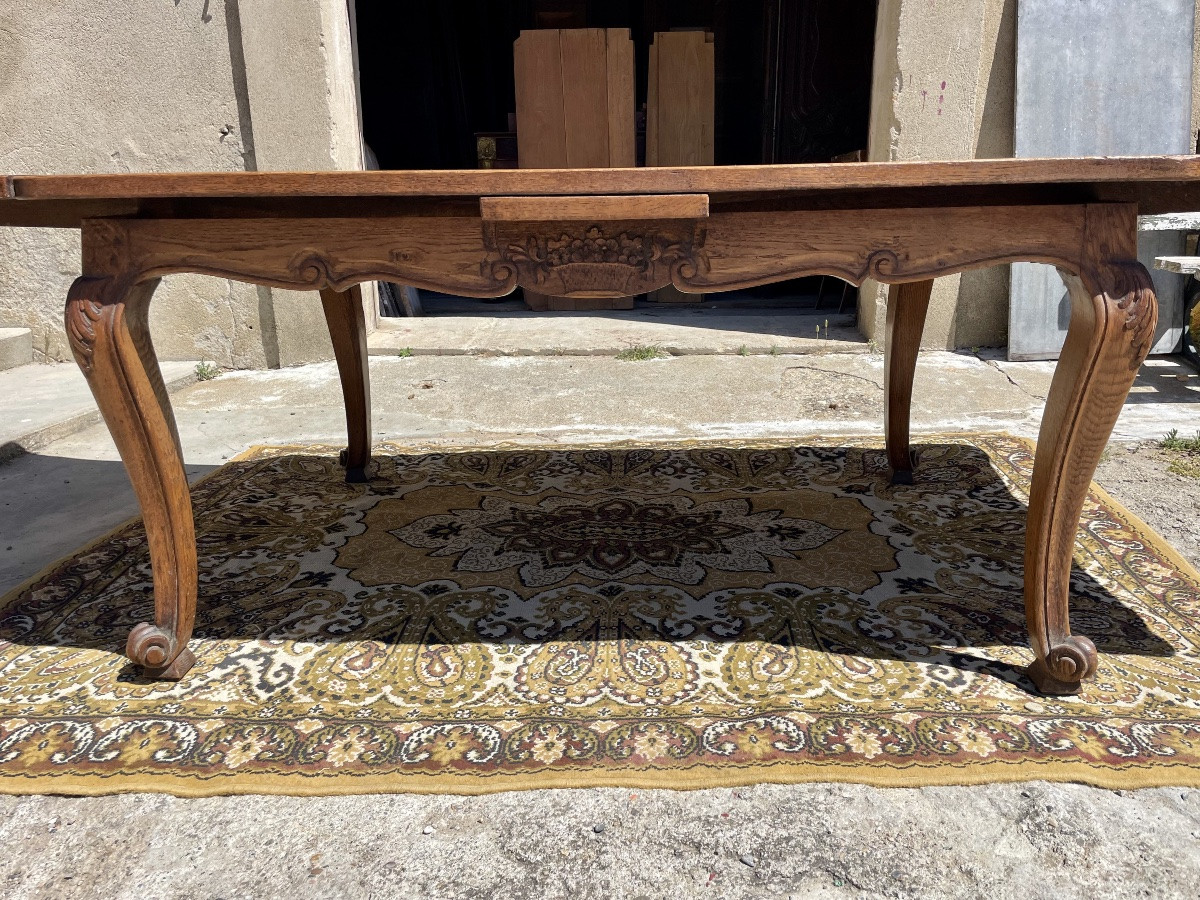 Table de salle à manger, provençale Louis XV, d’époque XIXE siècle -photo-1