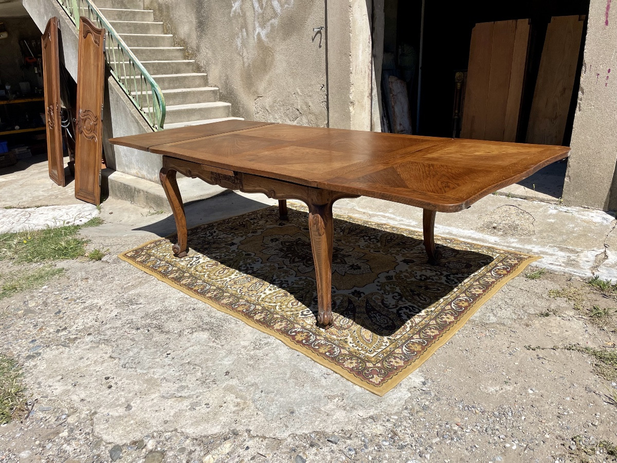 Table de salle à manger, provençale Louis XV, d’époque XIXE siècle 
