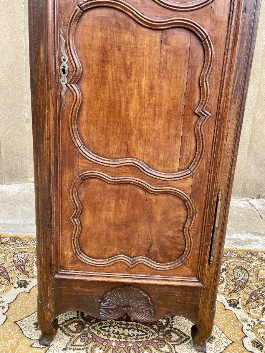 Louis XV Bonnetiere In Walnut From The 18th Century -photo-4